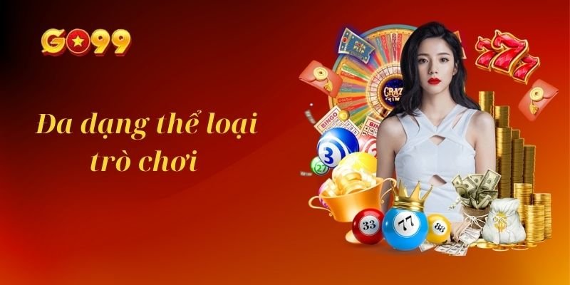 Đa dạng thể loại trò chơi 